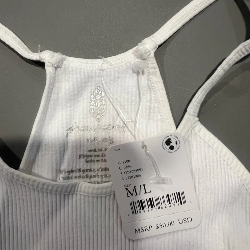 Free People Movement Ribbed Athletic Top - Picture 2 of 4